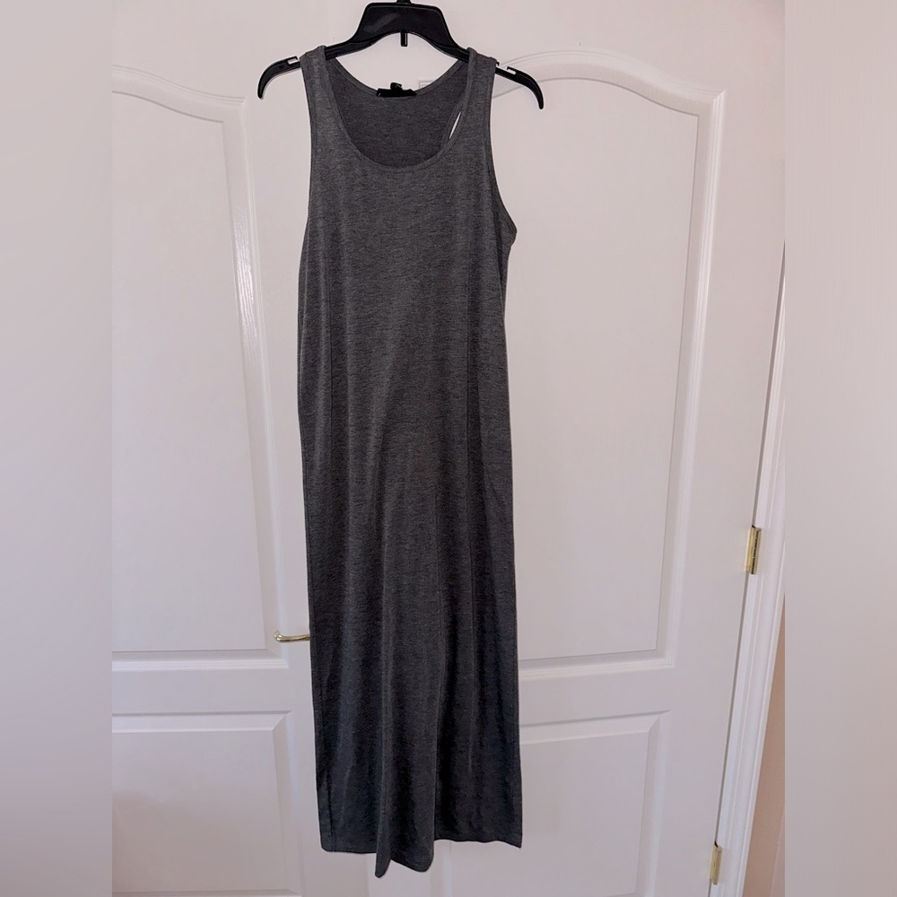 Grey forever 21 size medium maxi dress cute